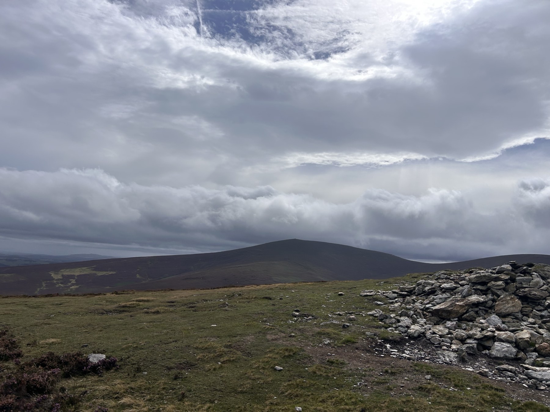 Looking toward Djouce from Maulin